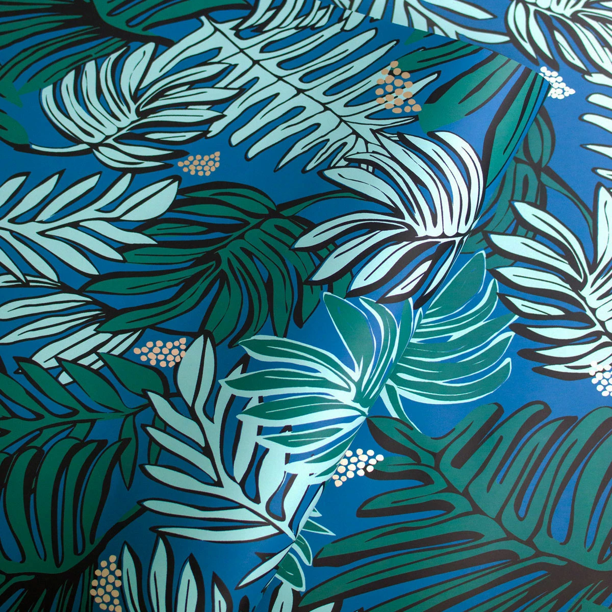 Jungalow® Aja Wallpaper In Teal By Justina Blakeney® - Surestrip 3 Jungalow® Aja Wallpaper In Teal By Justina Blakeney® - Surestrip