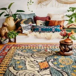 Loloi Rugs Tigress Teal Rug By Justina Blakeney® X Loloi All Rugs