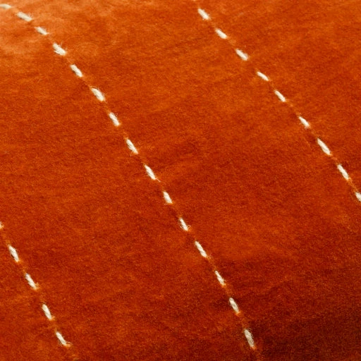 Surya New Orange Velvet Lumbar Pillow 4 Surya New Orange Velvet Lumbar Pillow